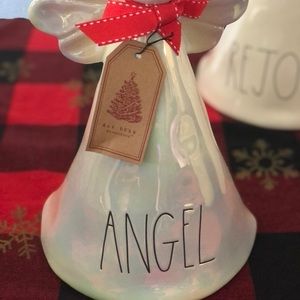 👼🏻 Hard to find Rae Dunn iridescent ANGEL.👼🏻